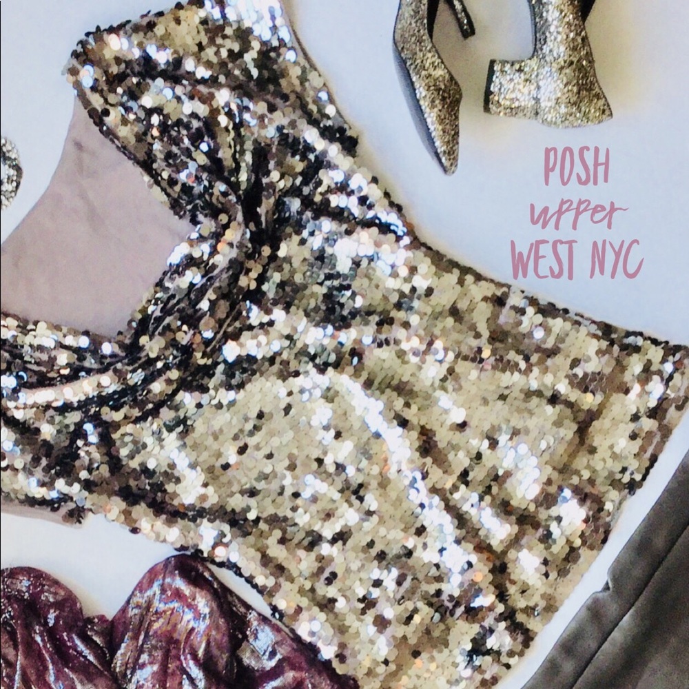 Glamorous and Fun Sequin Top!